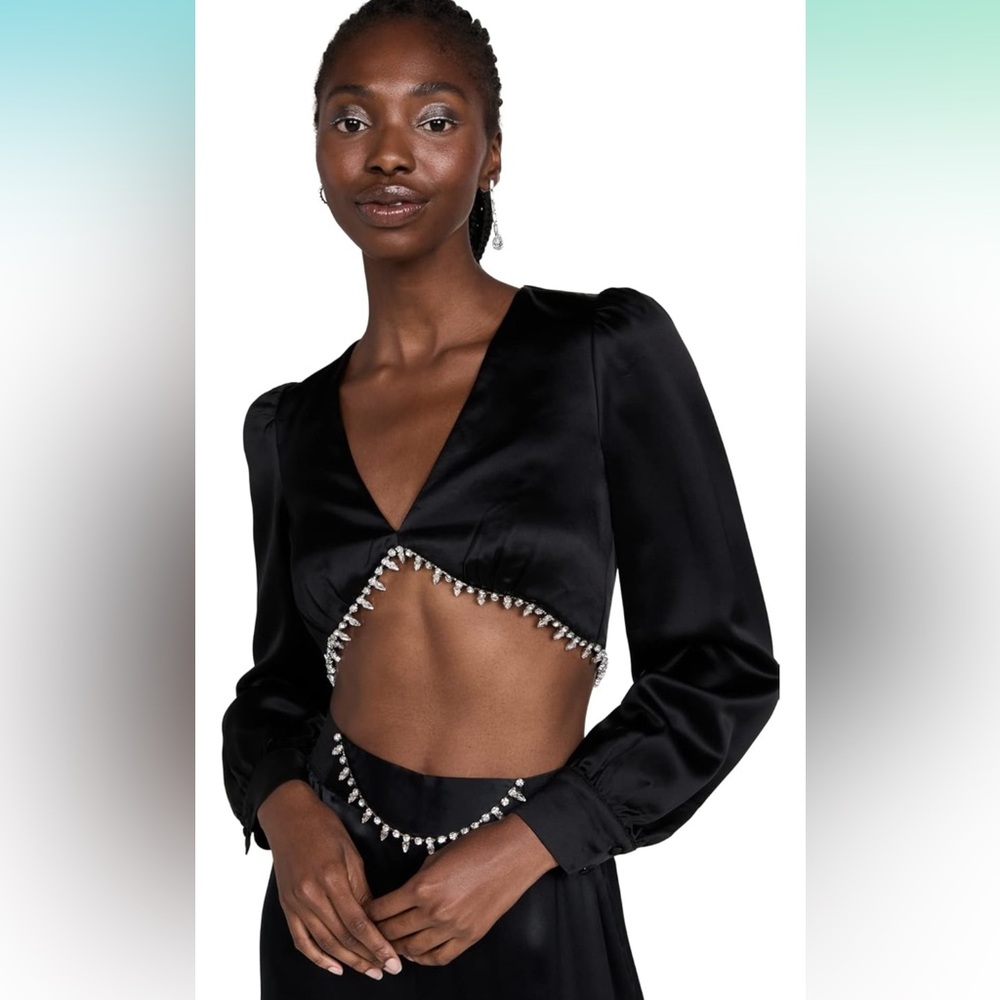 Cami NYC Women's ABEL Top, Black, 2